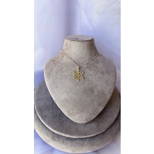 Nida Jewelry 925 Ayar Gümüş Kar Tanesi Kolye