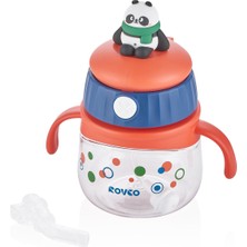 Panda Figürlü Tritan Çocuk Su Matarası 240 ml 6+ Ay Asortili