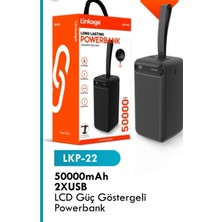 Linkage Powerbank 50000 Mah Ledli Ekran