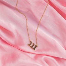 Nida Jewelry 925 Ayar Gümüş 111 Melek Rakamı Kolye