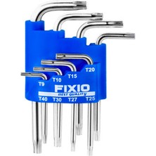 Fixio FX4008 8 Parça Torx Allen Takımı Seti