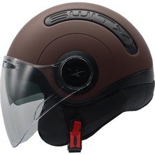 Nexx Sx.10 Mat Kahverengi Kask