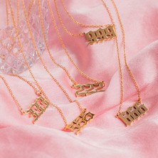 Nida Jewelry 925 Ayar Gümüş 999 Melek Rakamı Kolye