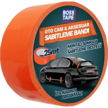 Boss Tape Pvc Oto Cam Ve Aksesuar Geçici Sabitleme Bandı En:45mm Boy:25