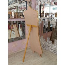 Ayna Denizi Bihter Model Altın Renk Dekoratif Ayaklı Boy Aynası
