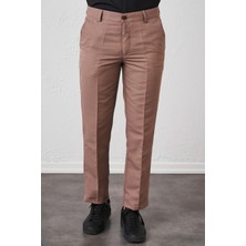 Tena Erkek 1-Bej Yan Cep Comfort Fit Ceylan Pantalon