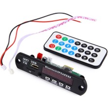 Robo Dünya Bluetooth Mp3 Çözücü Modülü (Sd Kart, USB 2.0, Fm Radyo, Kumanda)