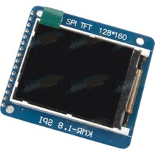 Robo Dünya 1.8'' Tft Spı Seri Port ile Haberleşmeli LCD Ekran Modülü