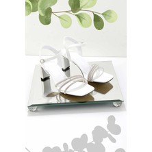 Bambi Beyaz  Kadın Abiye Ayakkabı K05215810109