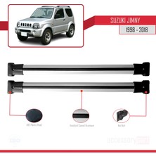 AccessoryPart Suzuki Jimny 1998-2018 Arası Fly Model Ara Atkı Tavan Barı Gri