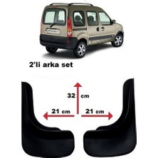 Günaks Tuning Günaks Renault Kangoo 2'li Set Oto Paçalık Çamurluk Tozluk