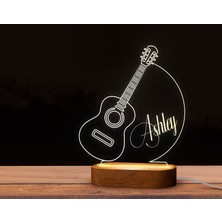 Bk Gift Kişiye Özel Isimli Dekoratif LED Lamba, Gece Lambası, Ev Dekorasyonu, Işıklı Pleksi Biblo-3