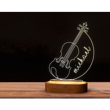 Bk Gift Kişiye Özel Isimli Dekoratif LED Lamba, Gece Lambası, Ev Dekorasyonu, Işıklı Pleksi Biblo-11
