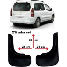 Günaks Tuning Günaks Citroen Berlingo 2'li Set Oto Paçalık Çamurluk Tozluk