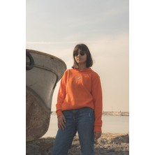 Vatoz Nakışlı Kapüşonlu Sweatshirt