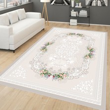 Rovigo Home Dijital Baskı Yıkanabilir Kaymaz Taban Salon Halısı RVG0658