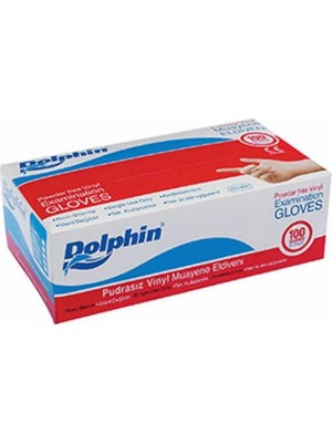 Dolphin Vinil Eldiven 100'LÜ Paket