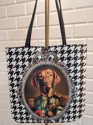 Körfez Kırlent Sevimli Dostlar Baskılı Kumaş Heybe Çanta