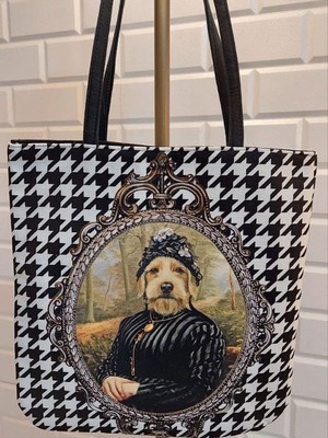 Körfez Kırlent Sevimli Dostlar Baskılı Kumaş Heybe Çanta