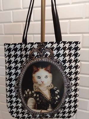 Körfez Kırlent Sevimli Dostlar Baskılı Kumaş Heybe Çanta