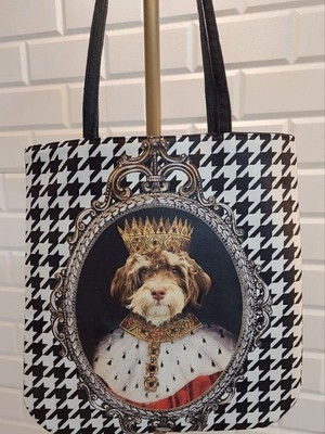 Körfez Kırlent Sevimli Dostlar Baskılı Kumaş Heybe Çanta