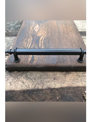 Alyones Shou Sugi Ban / Ahşap Tepsi / Shou Sugi Tepsi