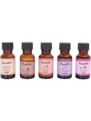 Dünya Magnet Kandillo Sandal Mum Esansı 15ML, Mum Koku Soya Wax Esansı