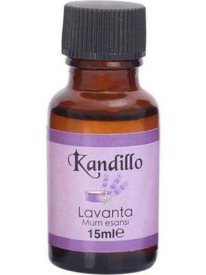 Dünya Magnet Kandillo Lavanta Mum Esansı 15ML , Mum Koku Soya Wax Esansı