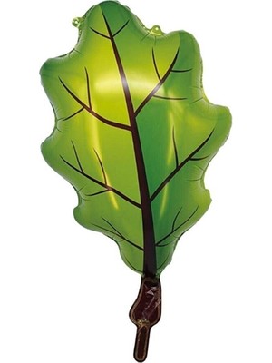 Best Parti Ağaç Yaprağı Folyo Balon Safari Temalı Doğum Günü Parti 68X43 cm