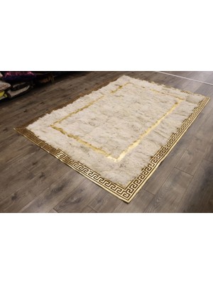 Dericibey Gold Varaklı Krem Toskana Halı 160 x 230 Cm