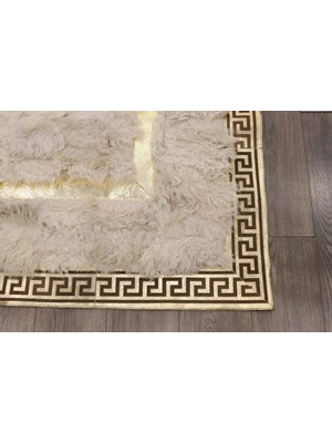 Dericibey Gold Varaklı Krem Toskana Halı 160 x 230 Cm