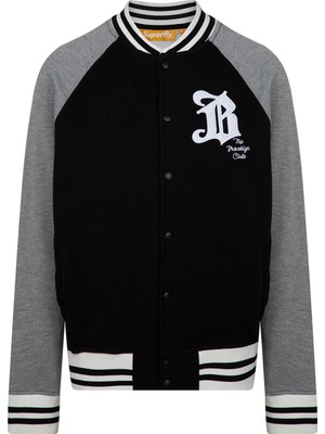 Superfly Men Sweat Jacket Siyah Erkek Sweatshirt 23243-02