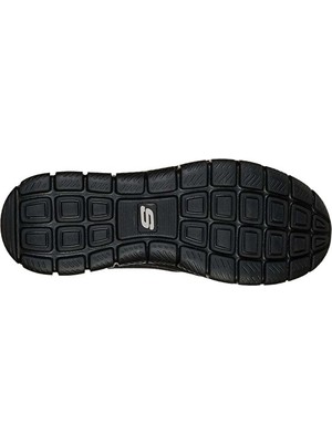 Skechers 52631W-BBK Erkek Spo, Siyah, 42