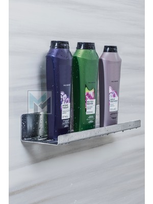 Merka Banyo Rafı/ Düzenleyici 40 cm Vidalı Sistem PASLANMAZ