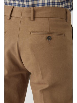 Bisse Erkek 4 Cep Spor Pantolon BEJ PNS22K22232_D07