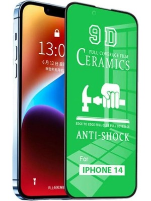 Royaleks Iphone 14 Uyumlu 9d Tam Kaplayan Parmak Izi Bırakmayan Ekran Koruyucu Film