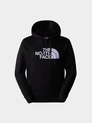 The North Face M Lıght Drew Peak Pullover Hoodıe-Eua7Zj Siyah Erkek Sweatshirt NF00A0TEJK31