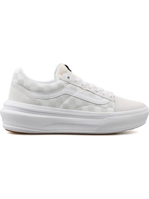 Vans Ua Old Skool Overt Cc Kadın Beyaz Sneaker.-