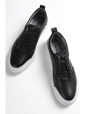 Daxtors D1326 Garantili Deri Erkek Ayakkabı Düz Tabanlı Şık Tasarım Günlük Kullanım İçin