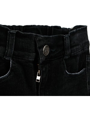 Hello Baby  Basic Elastik Bel Bantlı Denim Pantolon Erkek Bebek