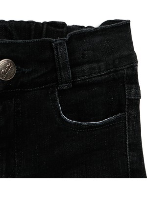 Hello Baby  Basic Elastik Bel Bantlı Denim Pantolon Erkek Bebek