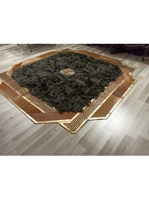 Dericibey Gold Varaklı Yeşil Toskana Halı 120 X 180 Cm