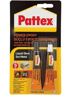Pattex Pattex Sıvı Metal Epoksi 2X11ML/22ML