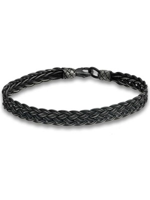 Gumush Gümüş Kazaziye Örgü Bileklik