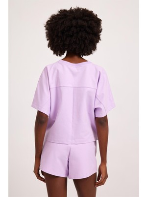 Kadın Lavender T-Shirt Lila