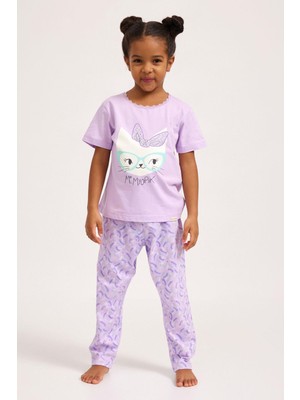 Katia&Bony Lavender Kız Çocuk Pijama Alt Lila