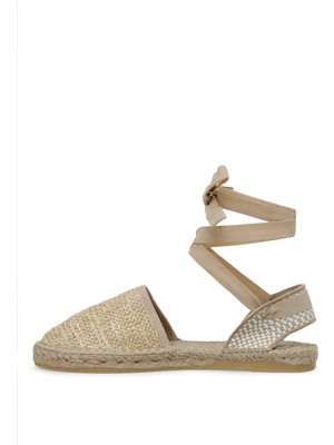 Nine West Rayt 3fx Krem Kadın Espadril