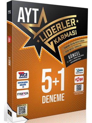 Liderler Karması 2023 AYT 5+1 Deneme Seti – 12. Sınıf 2.dönem Konularını Kapsamamaktadır