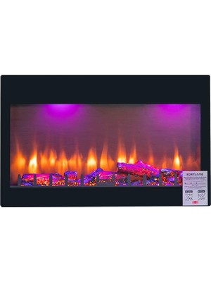 Korflame Korcam 80 Isıtmasız Elektrikli Şömine