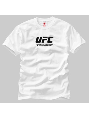 Built By Crazy Ufc Logo  Tişört